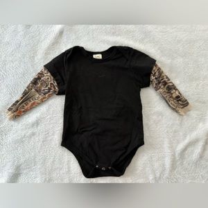 🔥3 for $10🔥 Faux tattoo sleeve onesie